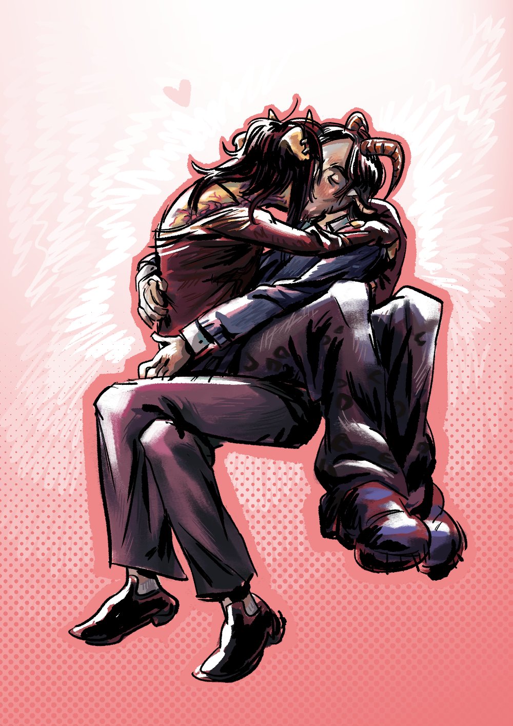guys kissing
